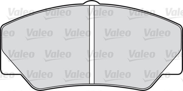 VALEO klocki hamulcowe 598032 598032