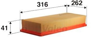 Valeo filtr powietrza panelowy 585038 - Bezpłatny zwrot do 30 dni, największy wybór produktów. 585038