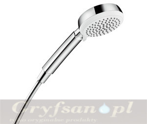 Hansgrohe Crometta 100 Słuchawka prysznicowa 3S Vario EcoSmart 9 l/min biały chr