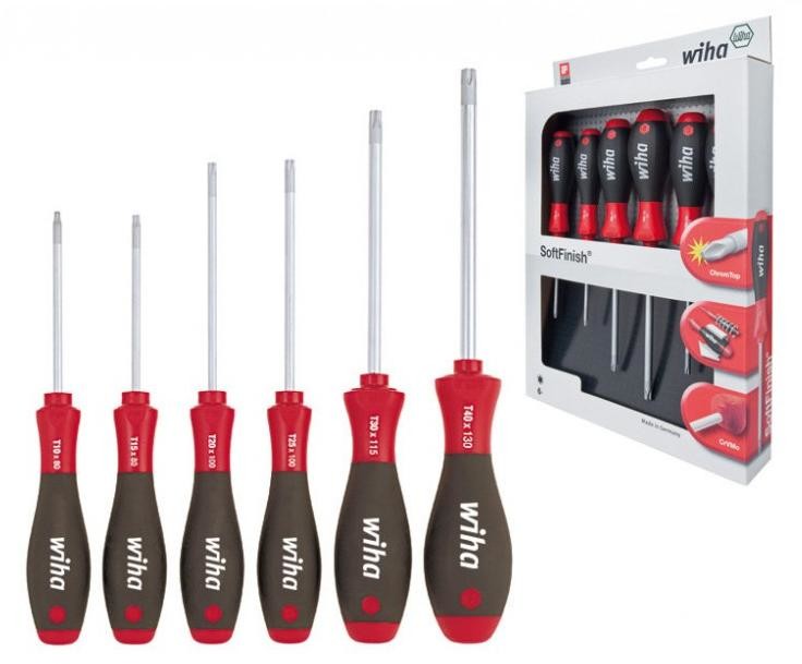 Wiha Zestaw wkrętaków SoftFinish TORXR 362SF K6 SO Zestaw 6-cz