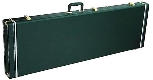 Dimavery DIMAVERY 26341027 prostokąt drewniane etui do basów Wooden case for E-bass rectangle