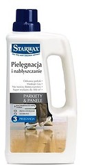 Starwax Płyn do pielęgnacji i nabłyszczania parkiety - panele, 1L. 43112
