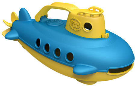 Zdjęcia - Auto dla dzieci Bigjigs Toys Submarine - Yellow Cabin 