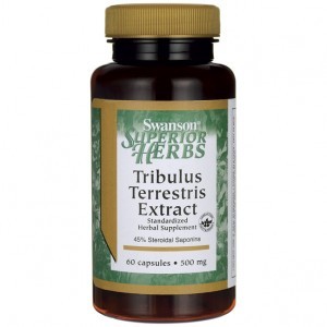 SWANSON Tribulus Terrestris Ekstrakt 60 kaps. - Suplement diety SWH179