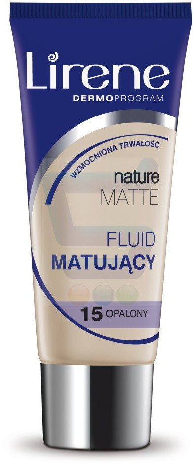 Lirene Nature Matte Fluid matujący nr 15 Opalony 30ml