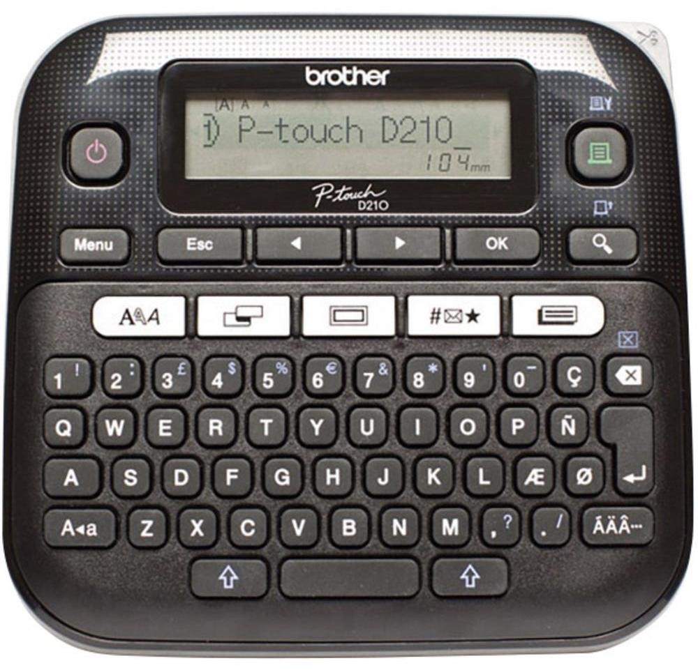 Brother Drukarka etykiet PTD2102G1 Przystosowana do taśmy TZe