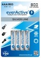 EverActive Akumulatorek R03 AAA Ni-MH 800 mAh ready to use 4 sztuki