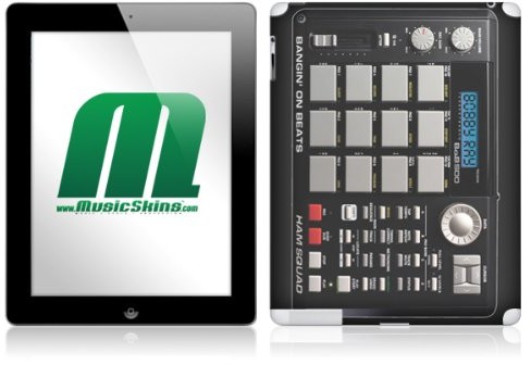 Apple MusicSkins b.o.b. MPC do iPad 2 MS-BR20250