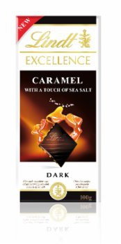 Lindt EXCELLENCE CARAMEL WITH SEA SALT 20X100G 20 X 100g
