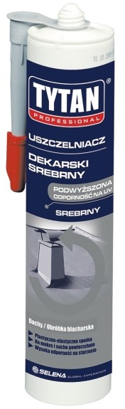 Tytan Uszczelniacz dekarski srebrny 310 ml