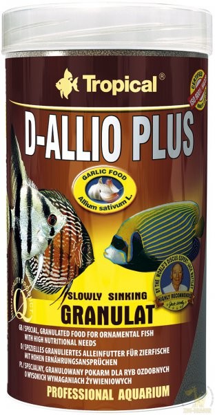 Tropical D-Allio Plus Granulat 20% Gratis - 250ml/150g 60624