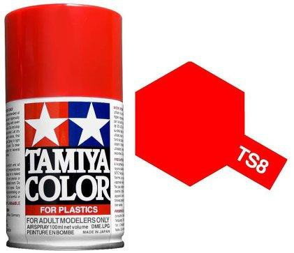 Tamiya Spray TS-8 Italian Red / 100ml 85008