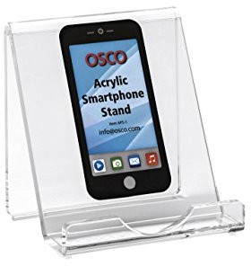 Unbekannt Stojak na osco pokrowiec na smartfon, z akrylu, przezroczysty APS-1