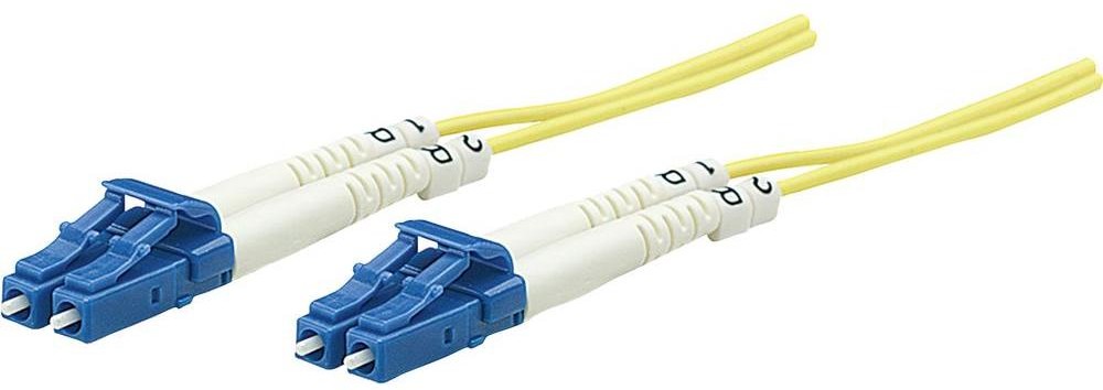 Intellinet Kabel Światłowód 750004 [1x złącze męskie LC 1x złącze męskie LC] 9/125 Singlemode OS2 2 m