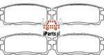 BREMBO Klocki hamulcowe - komplet P 10 004