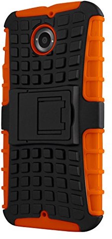 CruzerLite MX1-Spi-Orange Spi-Force Dual Layer Schutzhülle für New Moto X orange