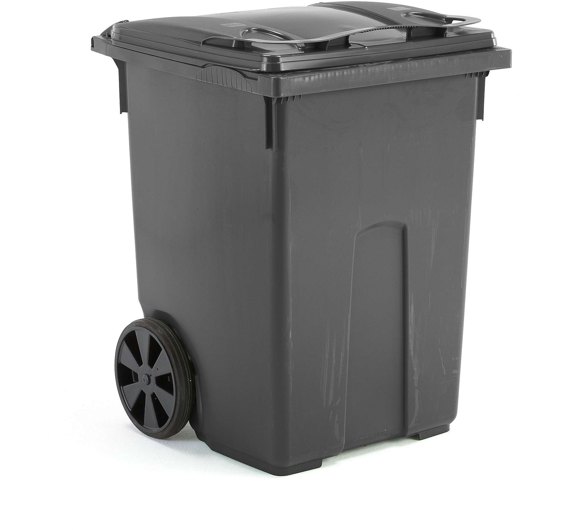 AJ Szary kontener na odpadki o poj.370 l - 745x800x1075mm 203993