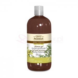 Green Pharmacy MasĹo Shea i Kawa 500 ml - Ĺźel pod prysznic