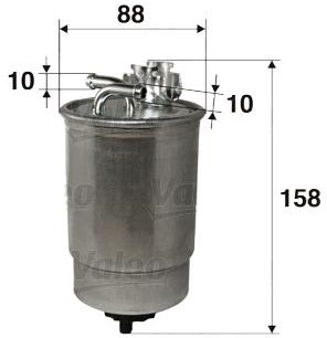 VALEO filtr diesel przeplywowy 587520 587520