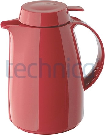 Helios Termos z tworzywa, z pokrywką 1 l, czerwony | , Servitherm HELIOS-7204-046
