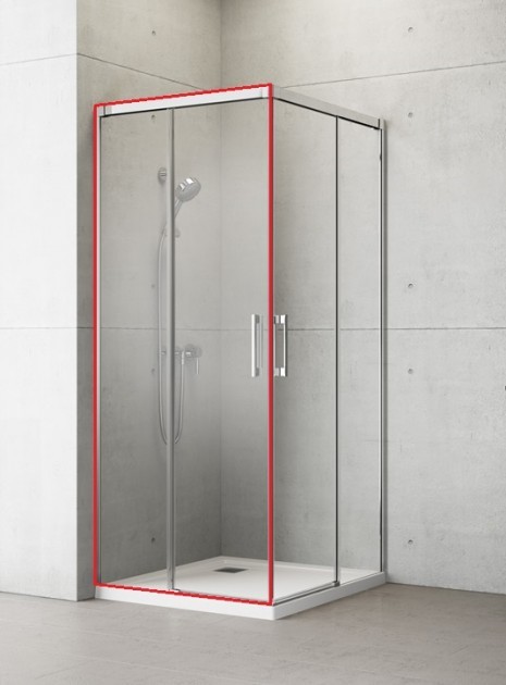 Radaway Idea KDD 80x200 lewe szkło przezroczyste 387061-01-01L