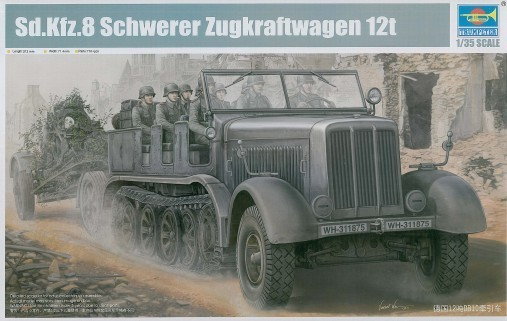 Trumpeter Sd.Kfz.8 Schwerer Zugkraftwagen 12t 01583