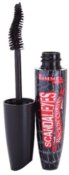 Rimmel ScandalEyes Rockin Curves pogrubiający tusz do rzęs odcień 003 Extreme Black 12 ml