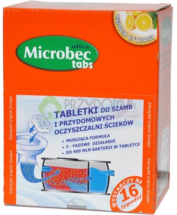Bros Bros ULTRA tabletki do szamb 16 szt.
