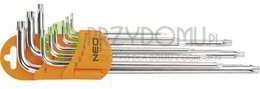 NEO-TOOLS Klucze Torx zestaw 9 szt 09-526