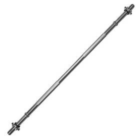 Lifefit Podnoszenie Bar rovná vč matic 180cm/30mm Srebrna