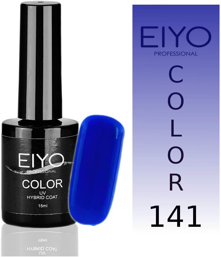 EIYO Lakier hybrydowy, Modern - Chabrowo Fluorescencyjny - 141 - 15ml