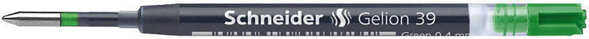 SCHNEIDER Wkład Gelion 39 do Długopisu , format G2, zielony SR103904