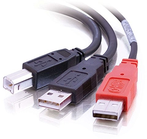CABLESTOGO Przewód Cables To Go 81578 Y (wtyczka USB 2.0, typ-B-na 2 X wtyczka typu A, 2 m) 81578