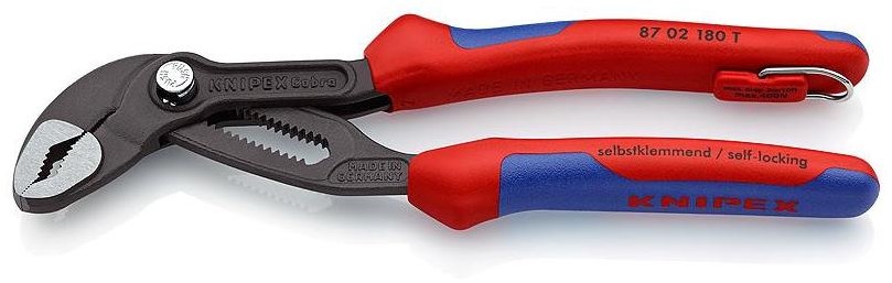 Knipex Szczypce nastawne do pomp 36 mm 180 mm Cobra 87 02 180 T