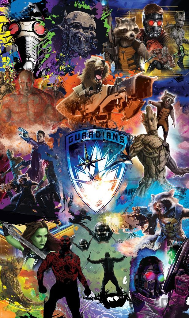 Komar Fototapeta Marvel Guardians Of The Galaxy Collage VD-016