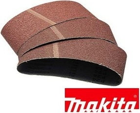 Makita Zestaw pasów bezkońcowych 76x457mm K40,80,120 3szt. P-37166