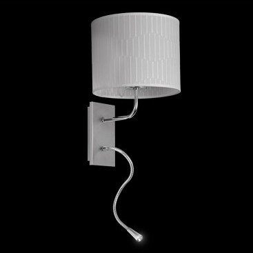 Zdjęcia - Żyrandol / lampa Abażurowa lampa ścienna z dodatkowym ledem 67830 z serii ONDE  RABA(｡◕‿◕｡)