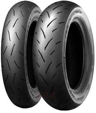 DUNLOP TT93 GP R S 120/80 12 Scooter Scooter racing 55 J