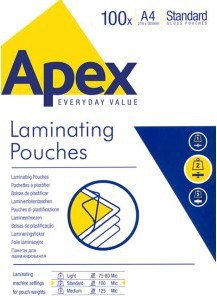 Fellowes Folia laminacyjna do laminacji APEX STANDARD