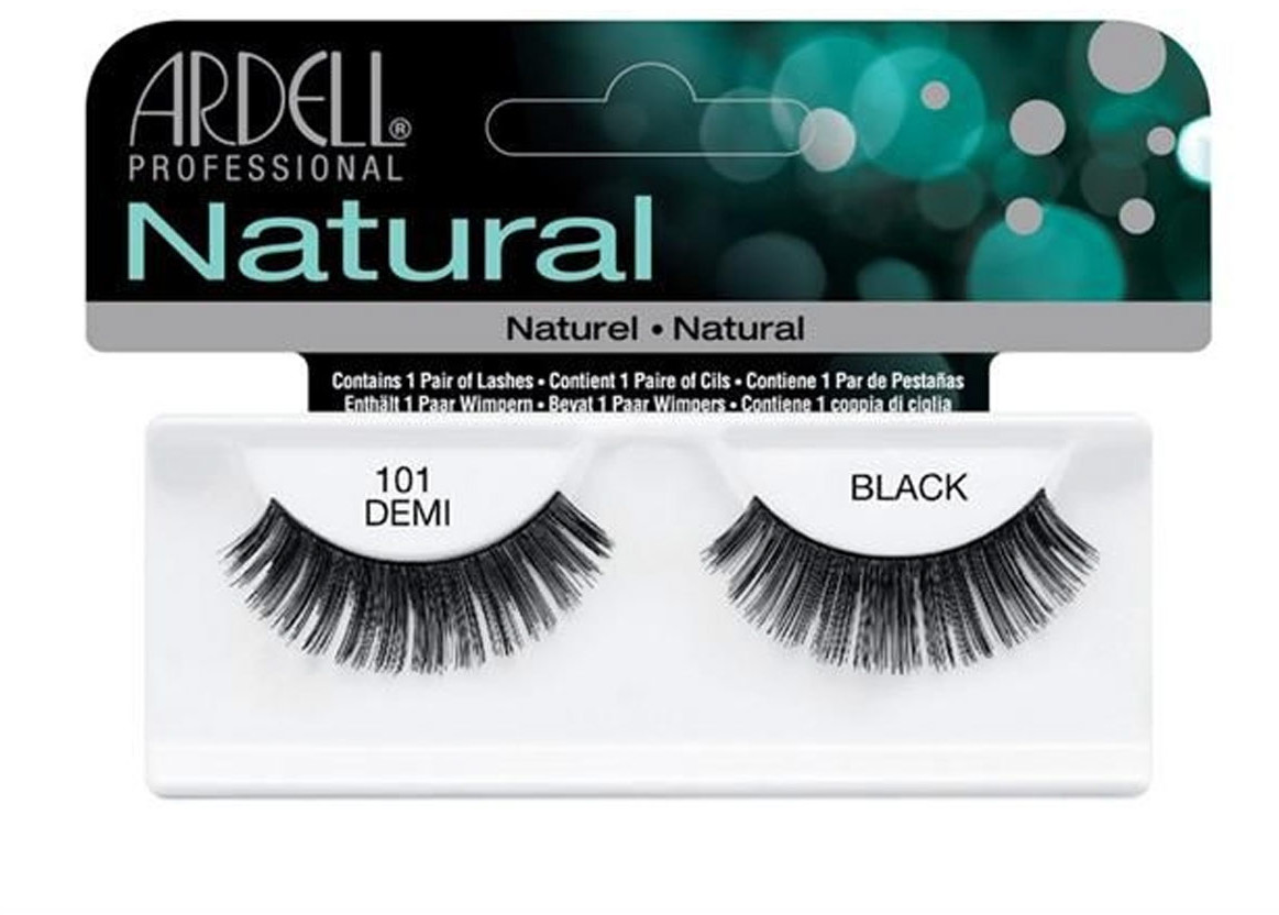 Ardell 1 para sztucznych rzęs Natural Demi 101 Black