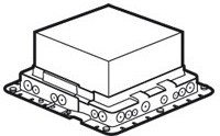 Legrand Korpus puszki do wylewek betonowych 10M/12M 089630