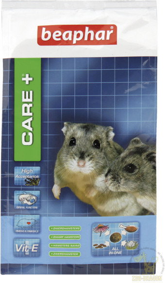Beaphar Care+ Dwarf Hamster- karma super premium Dla chomika karłowatych 0,7 kg 1