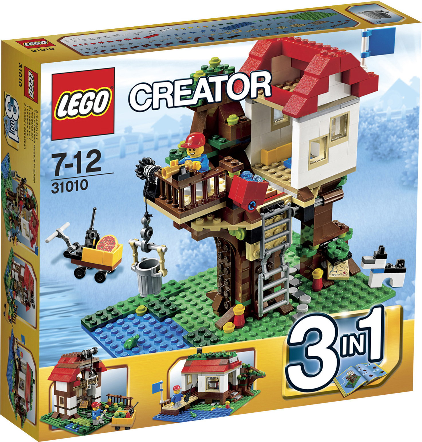 LEGO Creator - Domek na drzewie 31010