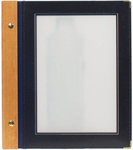 Securit Karta Dań Granatowa Wood | A5 MC-WRA5-BU