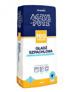 Śnieżka Acryl-Putz Gładź szpachlowa FD12 Fasada 5kg 101745