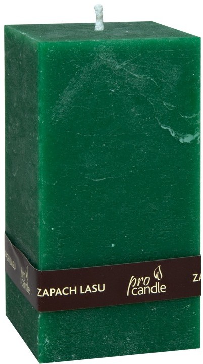 Pro Candle wieca zapachowa ProCandle 734013 / prostopadłościan / zapach lasu