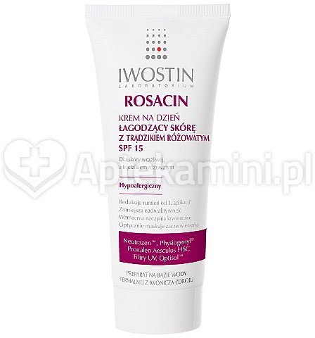 Iwostin Rosacin Krem łagodzący do skóry trązikowej na