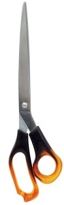 Grand KW TRADE Nożyczki bursztynowe 25,4 cm KW078