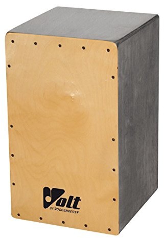 Unbekannt Volt Cool cajon, wzór naturalny (Natural), struna gitarowa 987