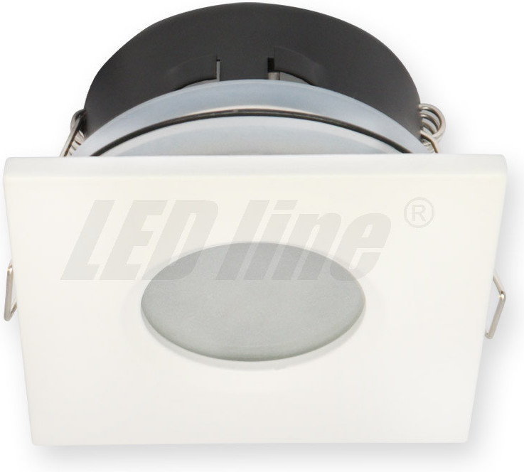 LED line Oprawa Oprawa LED halogenowa wodoodporna stała kwadratowa kolor biały (245374)